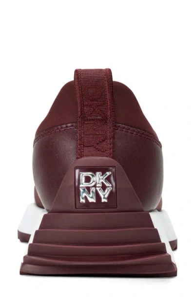 Dkny Nallen Slip-on Sneaker In Burgundy