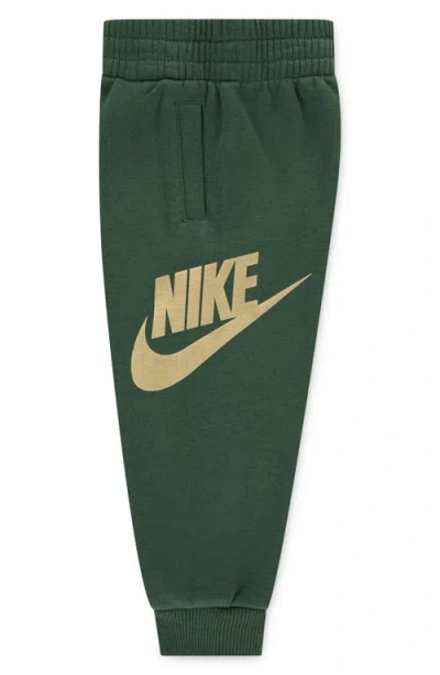 Nike Kids' Sportswear Club Fleece Logo Joggers In Green