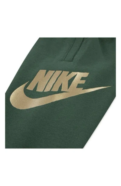 Nike Kids' Sportswear Club Fleece Logo Joggers In Green