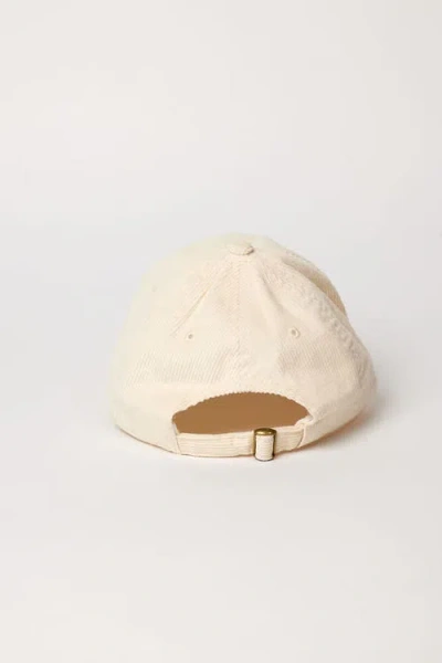 Hat Attack Cord Cap In Neutral