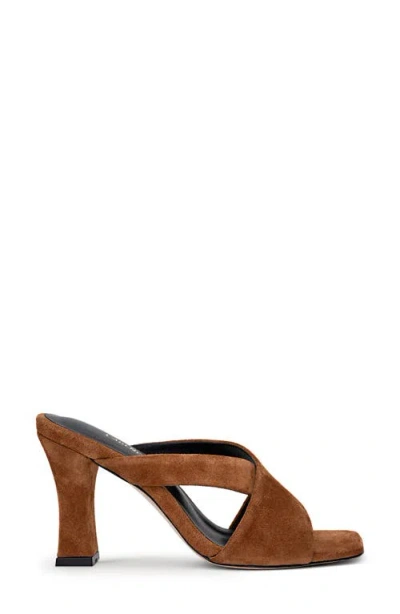 L'agence Mirabelle Slide Sandal In Brown