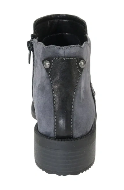 David Tate Spike Stud Bootie In Multi
