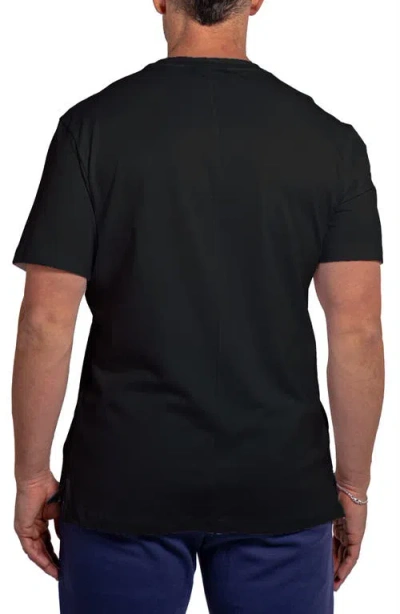 Maceoo Ascension Solid 0107 Graphic T-shirt In Black