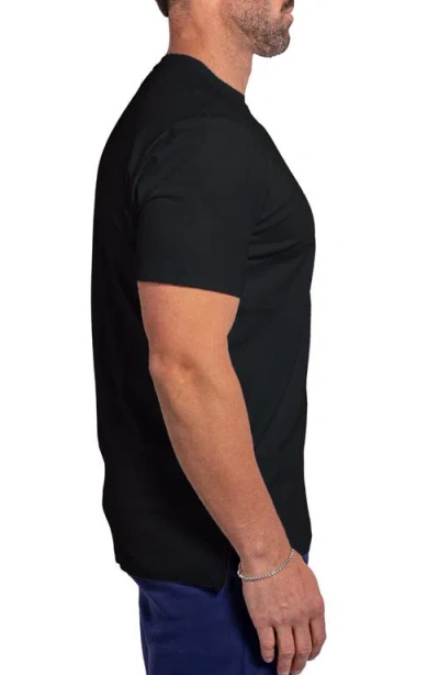 Maceoo Ascension Solid 0107 Graphic T-shirt In Black