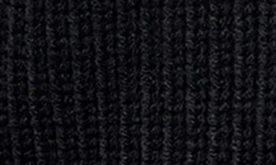 French Connection Babysoft Sparkly Bow Embellished Cardigan In Black