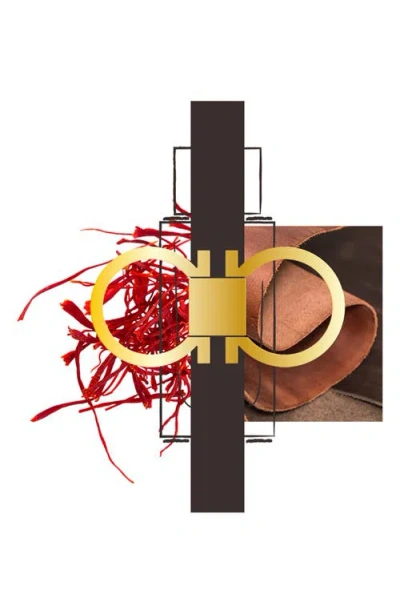 Ferragamo Spicy Leather Parfum $180 Value In Transparent