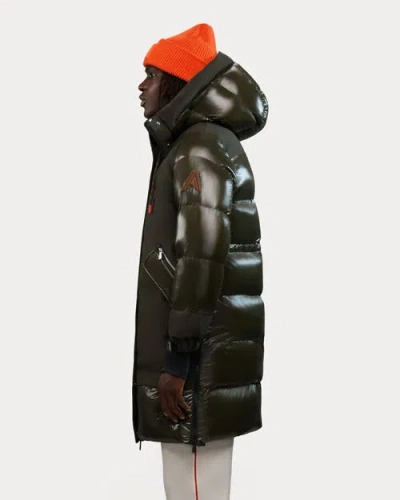 Alpenhaus Brière Mixed Media Puffer Parka In Blue