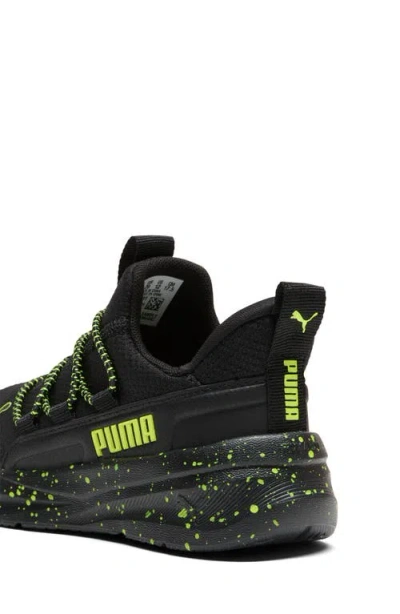 Puma Kids' One4all 2.0 Big Cat Energy Sneaker In Black