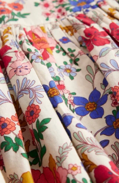 Mini Boden Kids' Madeline Floral Print Dress In Multi