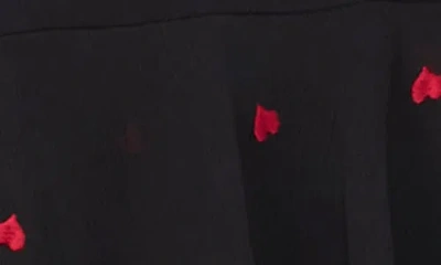 Cece Women's Tiered Ruffle Flounce Midi Skirt In Black