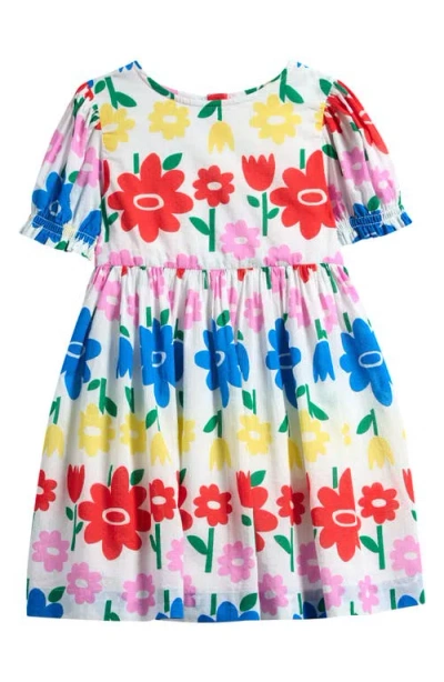 Mini Boden Kids' Madeline Floral Cotton Dress In Multi