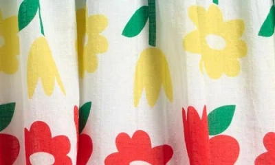 Mini Boden Kids' Madeline Floral Cotton Dress In Multi