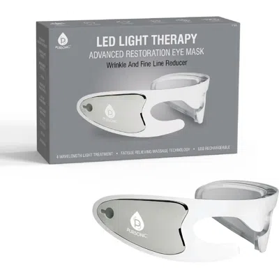 Pursonic Led Light Therapy Advanced Restoration Eye Mask In White