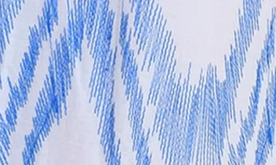 La Blanca Tidal Wave Tie Shoulder Maxi Dress Swim Cover-up In Multi