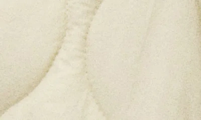 Mango Oversize Quilted Jacket In White