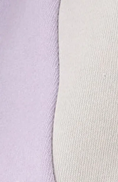 Threads 4 Thought Libby Colorblock Fleece Sweatshirt In Purple