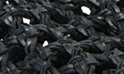 Mansur Gavriel Open Weave Ballet Flat In Black