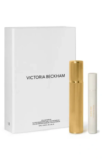 Victoria Beckham Womens Suite 203 Eau De Parfum And Fluted Fragrance Case Set 10ml In White
