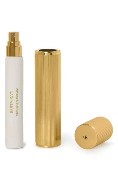 Victoria Beckham Womens Suite 203 Eau De Parfum And Fluted Fragrance Case Set 10ml In White