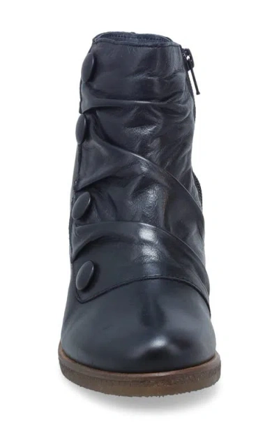 Miz Mooz Maxy Wedge Bootie In Blue