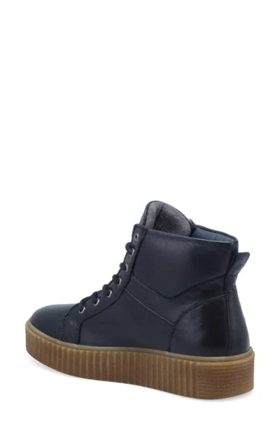 Miz Mooz Saphire Platform Sneaker In Blue