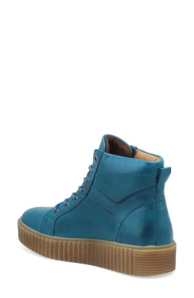 Miz Mooz Saphire Platform Sneaker In Blue