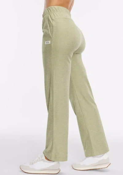 Peloton Dreamblend Mid Rise Full Length Pant In Green