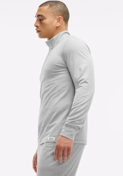 Peloton Dreamblend Snap Placket Pullover In Gray