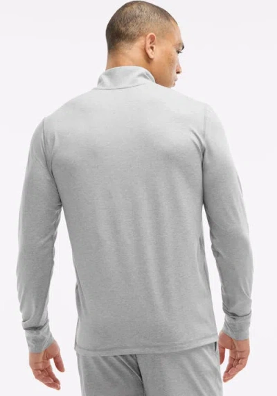 Peloton Dreamblend Snap Placket Pullover In Gray