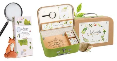 Moulin Roty Suitcase The Botanist Recreational Activity In Green