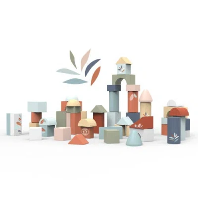 Speedy Monkey Building Blocks In Brown