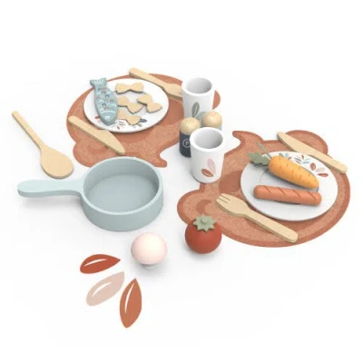 Speedy Monkey Dining Set In Brown