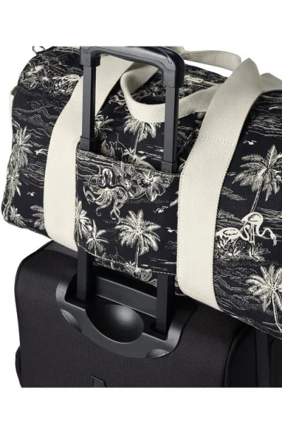 Lands' End Canvas Weekender Duffle Bag In Black