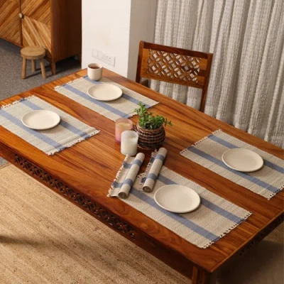 Mela Artisans Eco-friendly Grass Placemats In Neutral