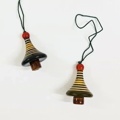 Mela Artisans Christmas Tree Ornaments In Multi