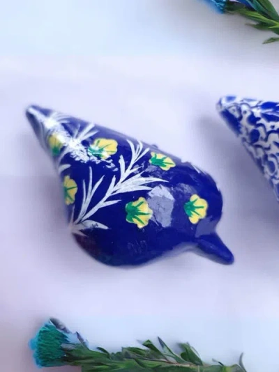 Mela Artisans Christmas Tree Ornaments In Multi