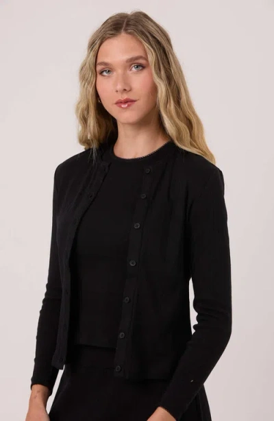 By Tess Collection Lexi Twinset In Black