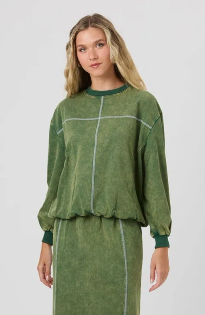 By Tess Collection Ari Sweatshirt In Multi