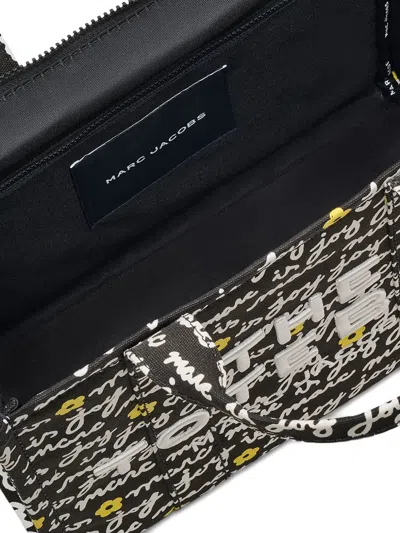 Marc Jacobs The Joy Canvas Medium Tote Bag In Black