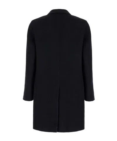 Etro Long Coat In Black