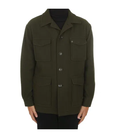 Tagliatore Single-breasted Jacket In Green
