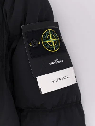 Stone Island Nylon Metal Parka In Black