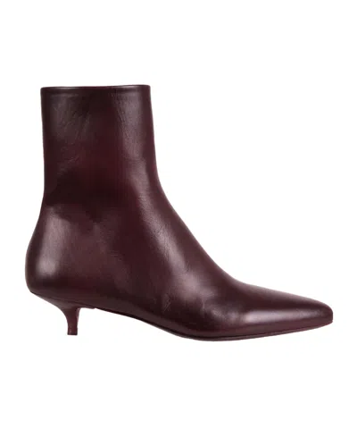 Marsèll 40mm Longiforma Ankle Boots In Brown