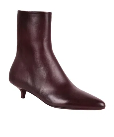 Marsèll 40mm Longiforma Ankle Boots In Brown