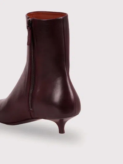 Marsèll 40mm Longiforma Ankle Boots In Brown