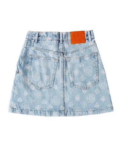 Casablanca Belt Loop Shorts In Gray