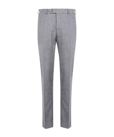 Pt01 Belt Loop Casual Pants In Gray