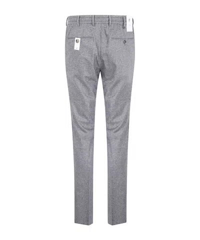 Pt01 Belt Loop Casual Pants In Gray