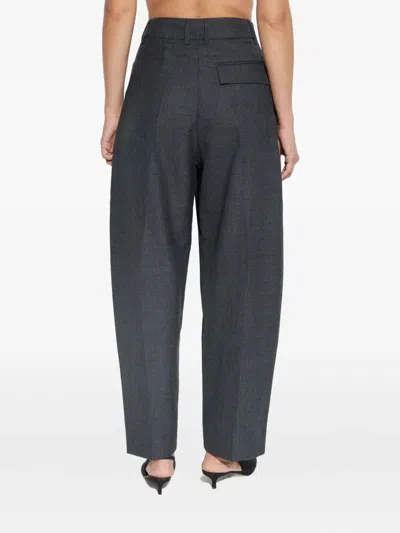 Studio Nicholson Acuna Front Pleat Trousers And Pockets In Black
