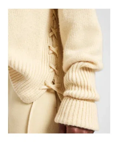 Ermanno Scervino Pure Cashmere Sweater In Neutral